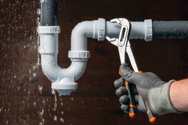 Professional Water Line Repair technician working in Alexander, AR